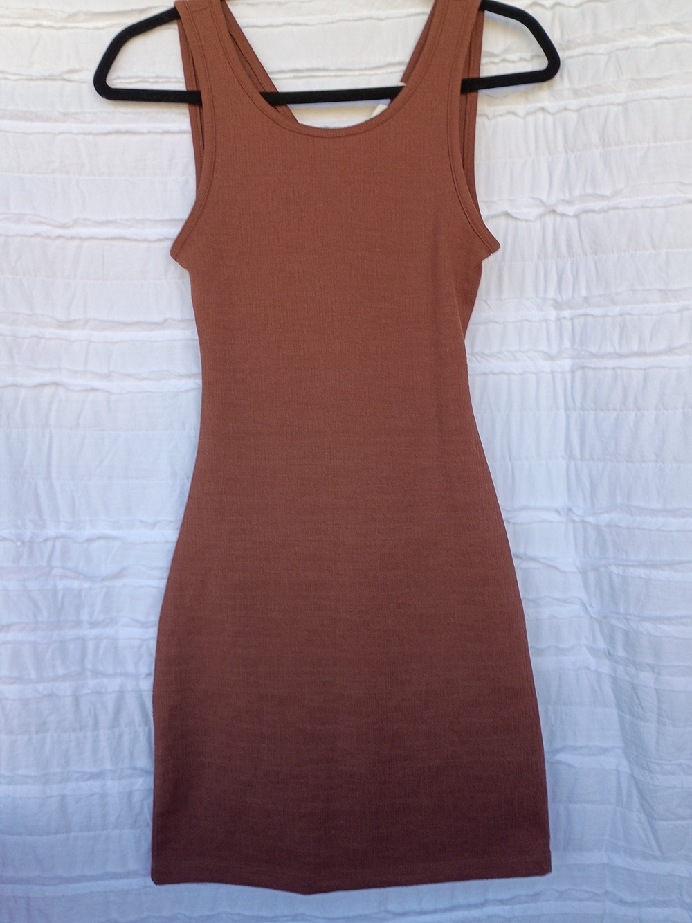 Roxy Good Keepsake Mini Dress, Rust Brown.